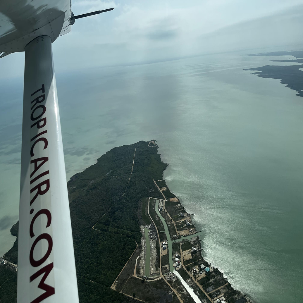 Tropicair in Belize with Nasir Watts