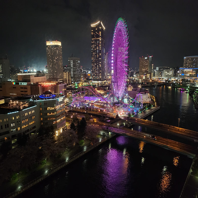 Views from Yokohama Intercontintal Hotel