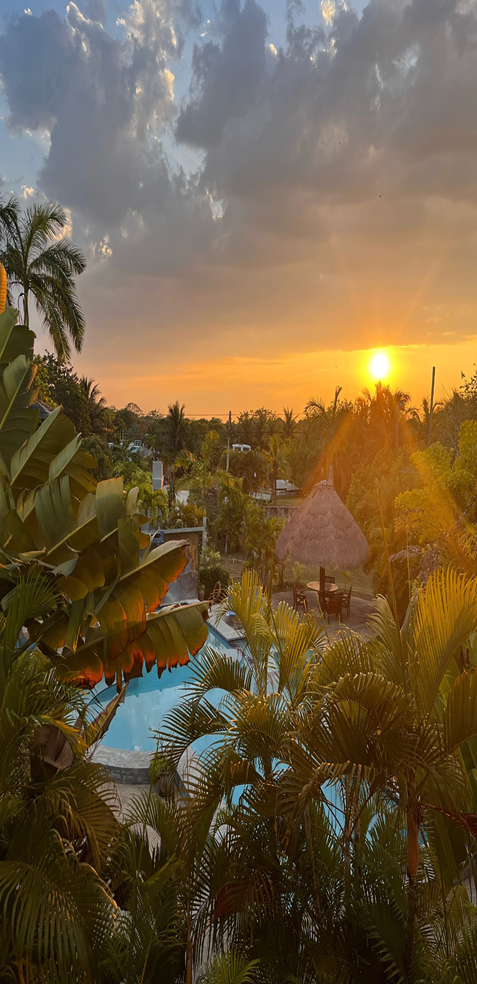 Views from a hotel resort in Belize from Nasir Watts