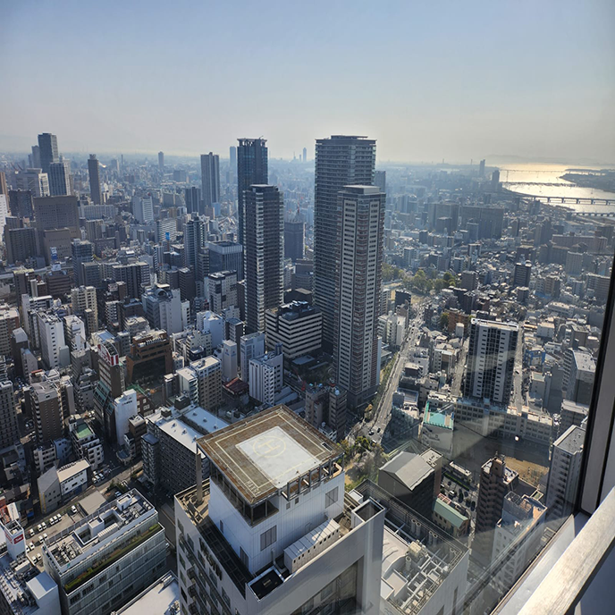 Views from Osaka Tower